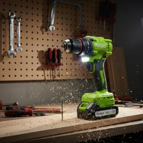Taladro Inalámbrico Brushless – Potente y Compacto – Listo para Usarlo Desde el Primer Día
