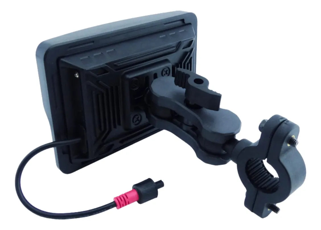 Radio CarPlay para Moto - GPS y Llamadas Manos Libres - Seguridad Visible en Cada Ruta
