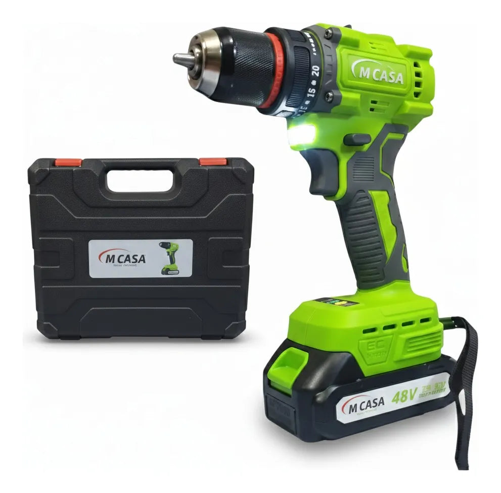 Taladro Inalámbrico Brushless – Potente y Compacto – Listo para Usarlo Desde el Primer Día