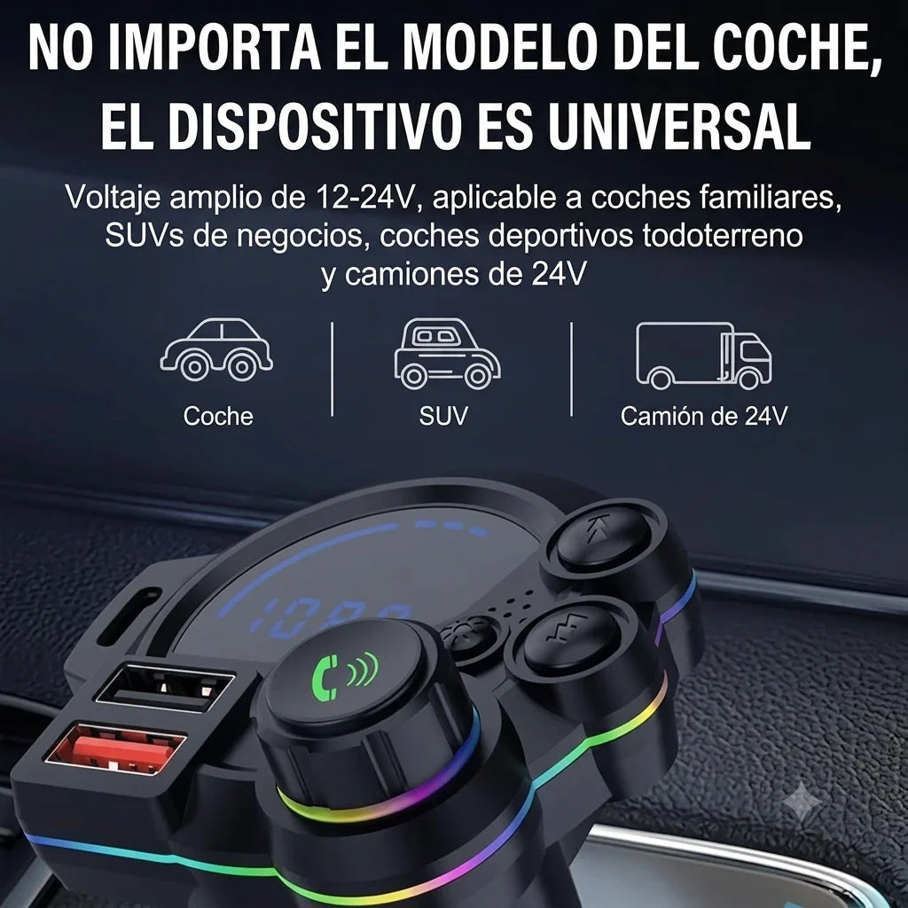 DriveConnect Pro - Transforma Tu Auto en un Equipo de Sonido Moderno