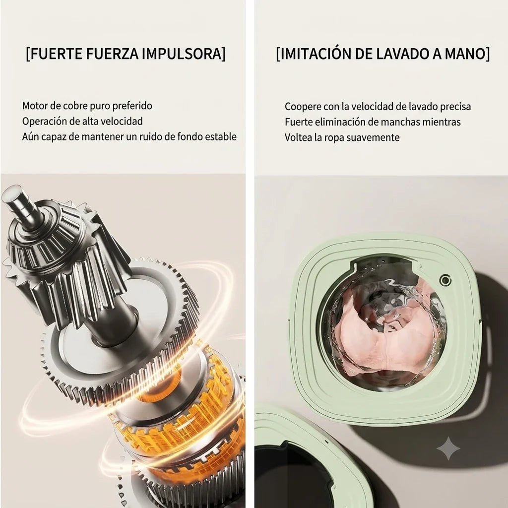 FoldWash Pro — Lava tu ropa delicada sin salir de casa