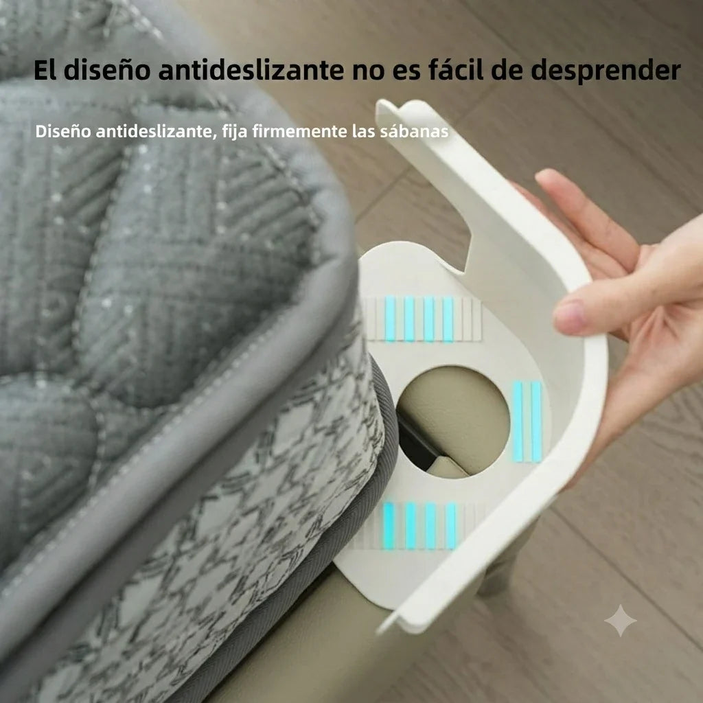 SheetLock Pro 4x1 - Sábanas Fijas Toda la Noche