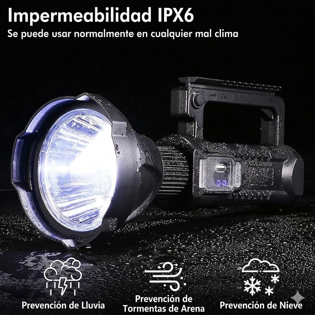 LumiForce Pro — Ilumina hasta 1.000 metros con una sola linterna
