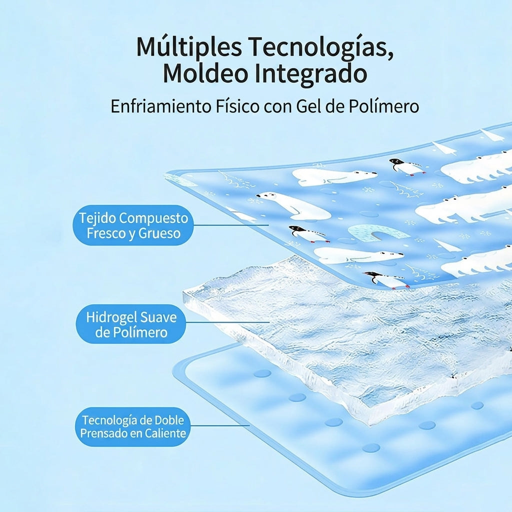 FreshPaw - El Tapete que Mantiene Fresca a tu Mascota