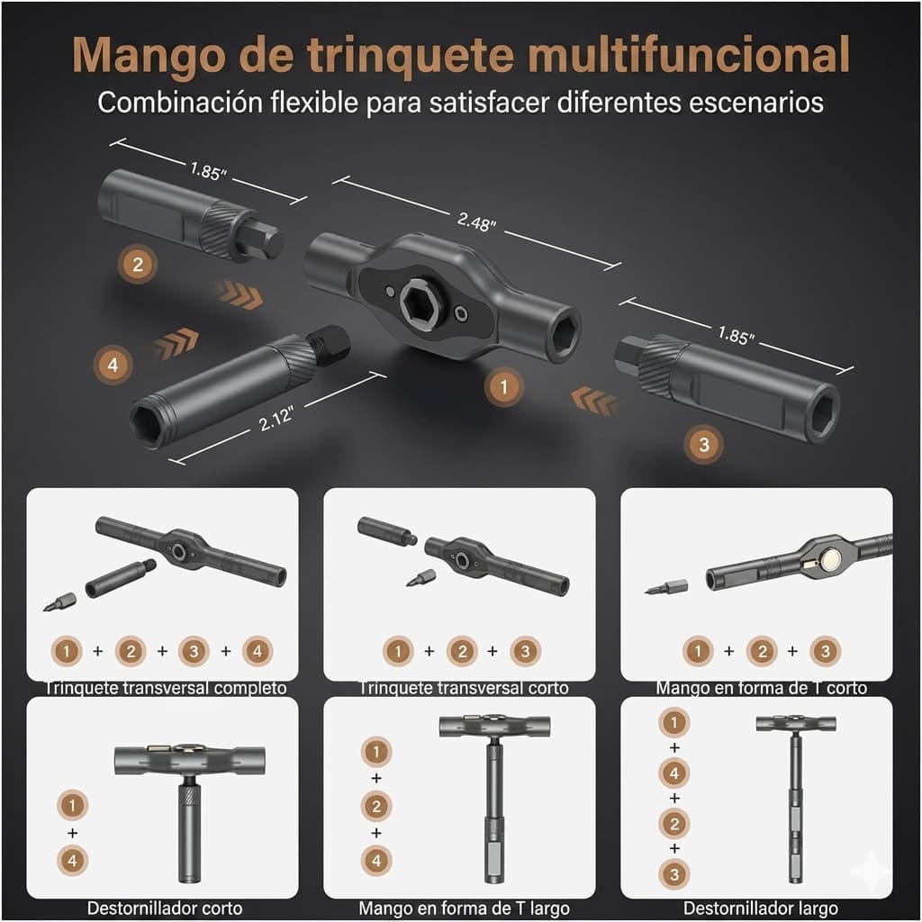 Destornillador Magnético 24 en 1 - 40% OFF - Original