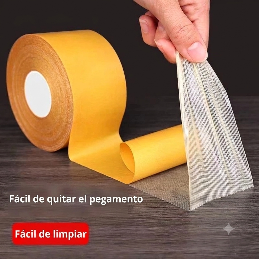 (3x1) - GripMax Pro — Pega Todo Sin Clavos Ni Tornillos: 50 Metros Incluidos