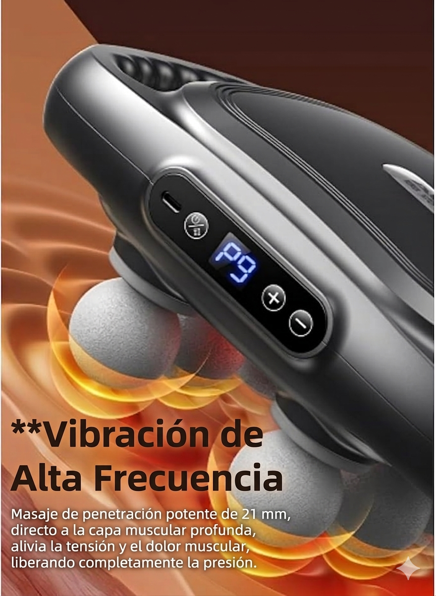 RelaxPro 6 - Alivia el dolor muscular profundo en minutos