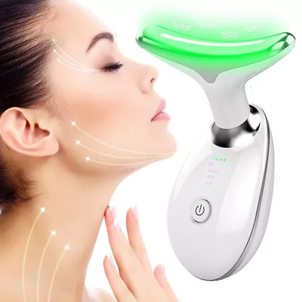 Masajeador Facial LED – Reafirma y Rejuvenece tu Piel en Casa Desde el Primer Uso
