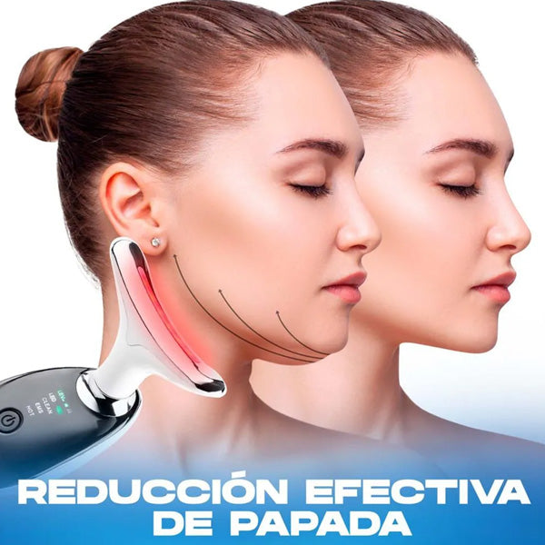 Masajeador Facial LED – Reafirma y Rejuvenece tu Piel en Casa Desde el Primer Uso