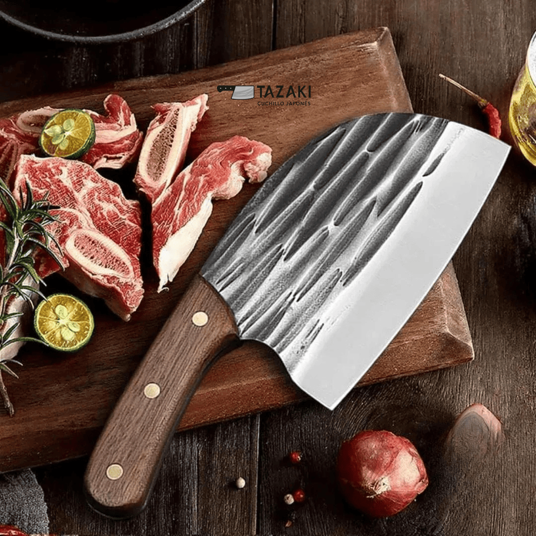 Cuchillo Profesional Japonés - Filo De Acero Japonés - Cortes Finos.