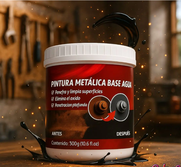 PACK: 3x1 Pintura Antióxido - Elimina el Óxido Fácil - Recupera Metales en Solo Minutos