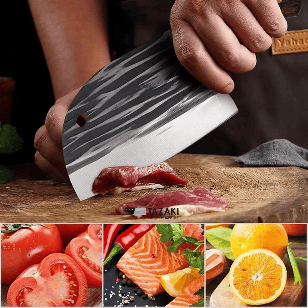 Cuchillo Profesional Japonés - Filo De Acero Japonés - Cortes Finos.