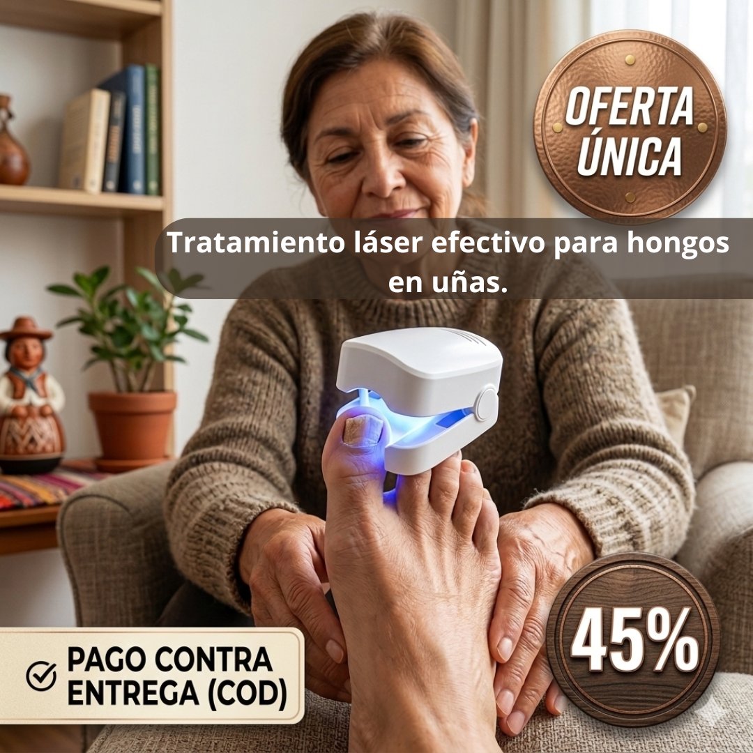 Lámpara UV Antihongos – Tratamiento para Uñas – Ayuda a Combatir Hongos en Casa