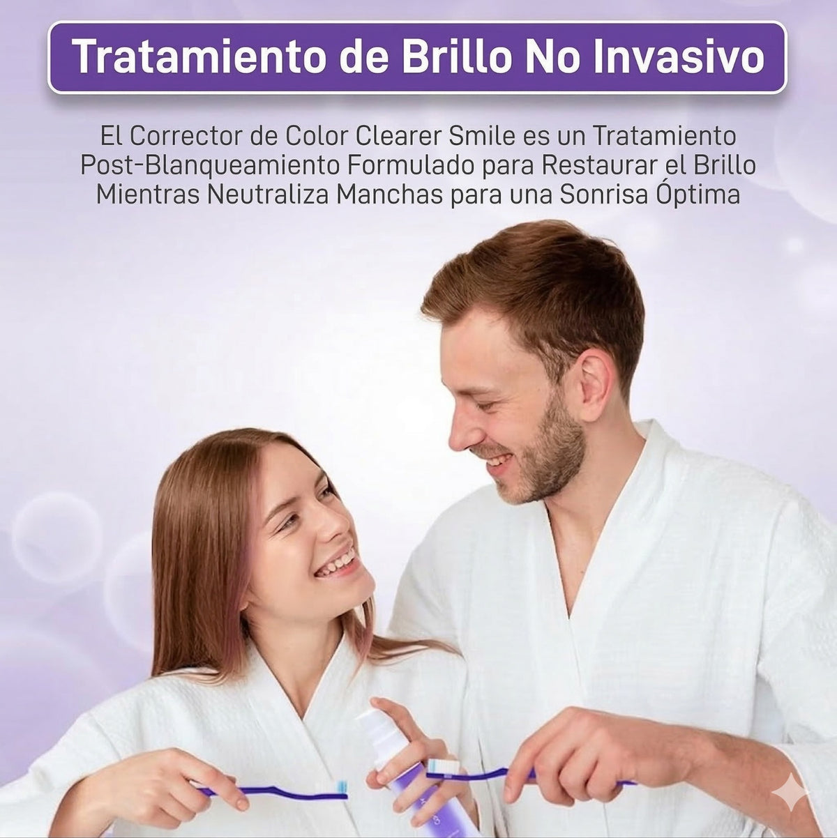 Pasta Dental Morada - Corrige el Amarillo - Sonrisa Más Blanca Desde el Primer Uso
