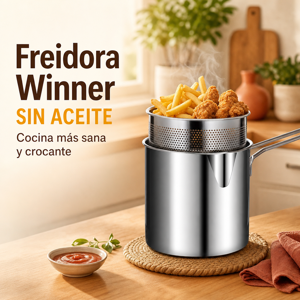 Freidora Winner - Cocina Sin Aceite y Cuida Tu Salud