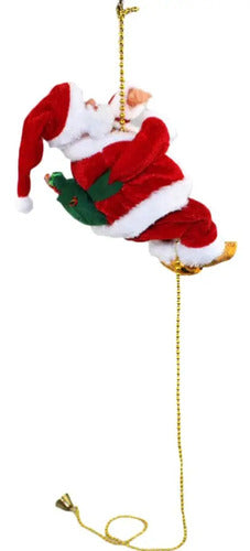 Papá Noel Trepador - El adorno que sube, baja y canta junto a tu árbol