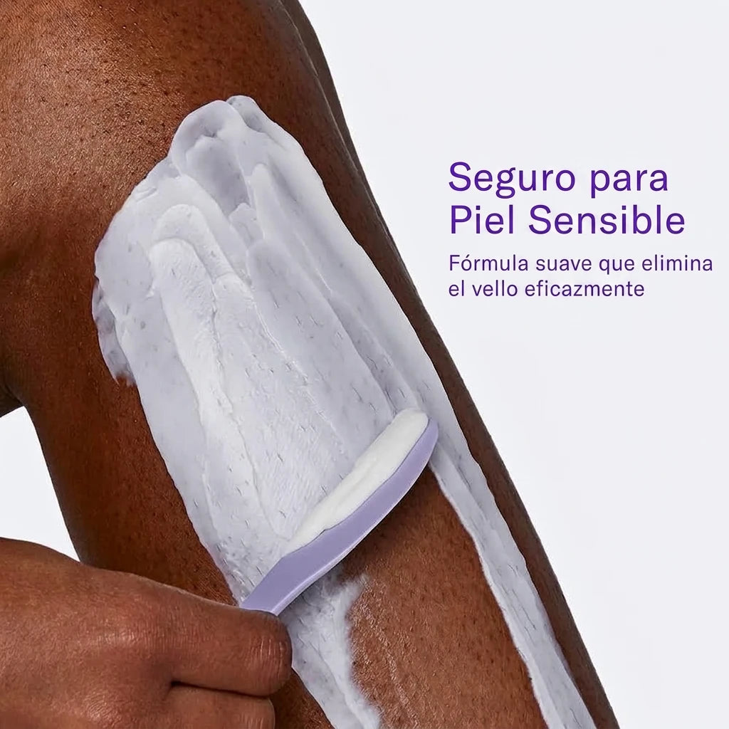 Crema Depilatoria Corporal - Piel Suave Sin Dolor ni Cortes