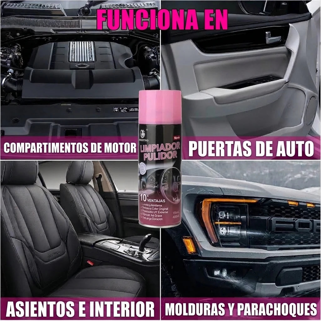 Limpiador Abrillantador CasaTaref - Su interior como nuevo