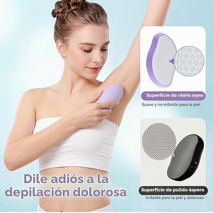 CrystalGlow 2x1 - Adiós al Vello Sin Dolor ni Cortes