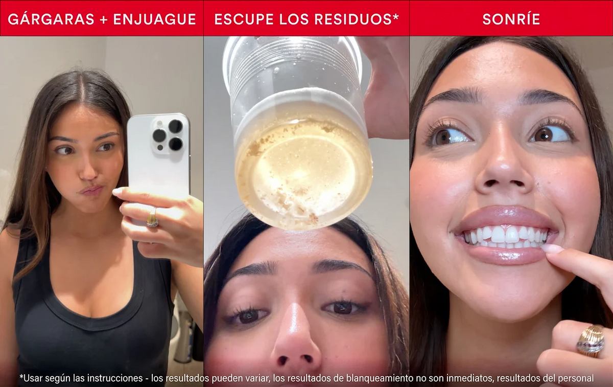Enjuague Blanqueador - Una Sonrisa Más Blanca al Enjuagar