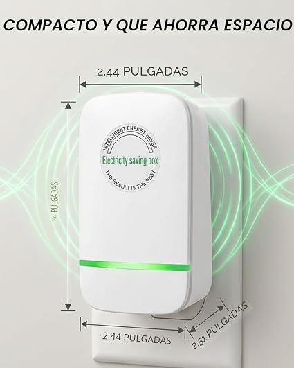 Ahorrador de Energía 2x1 - Cuida el Consumo de Luz de tu Casa