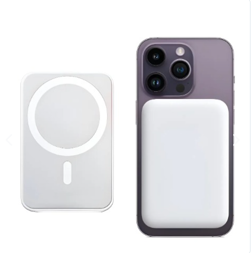 Batería Portátil Magnética Inalámbrica – Carga Segura sin Cables – Energía Confiable Todo el Día