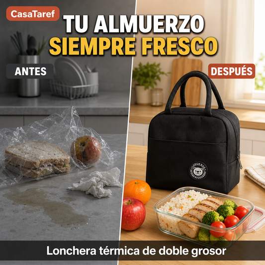 Lonchera Térmica CasaTaref - Tu Almuerzo Fresco Hasta la Tarde