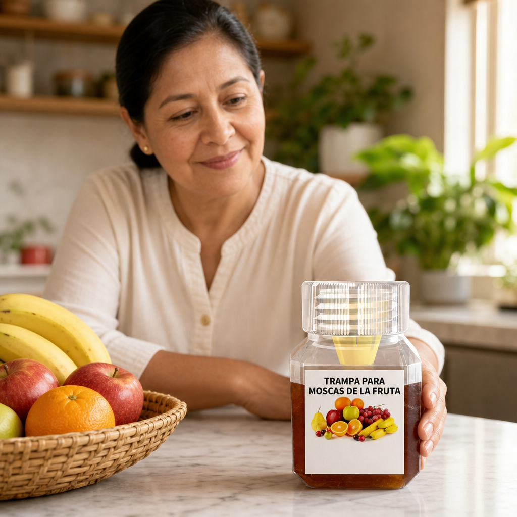 Trampa Anti-Moscas CasaTaref - Cocina Libre de Mosquitas