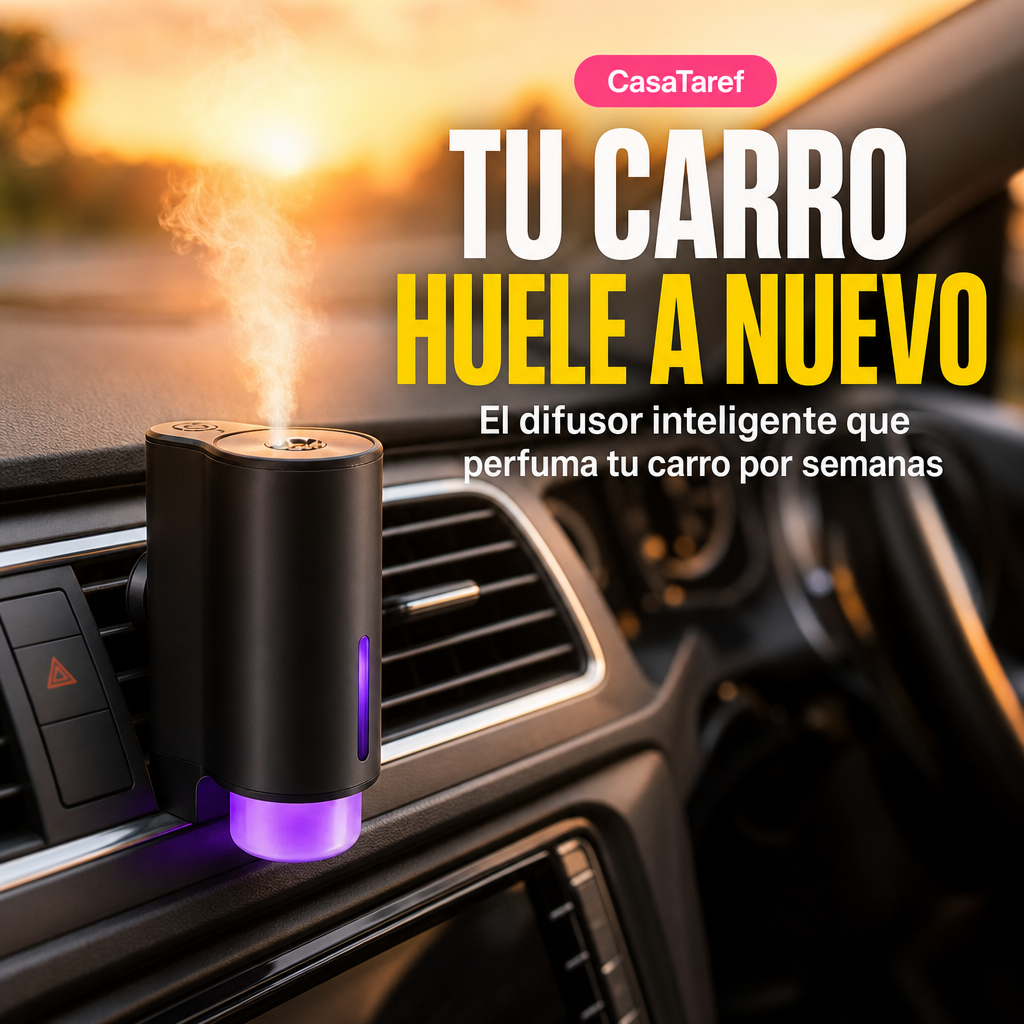 Difusor Inteligente de Auto - Tu Carro Huele a Nuevo