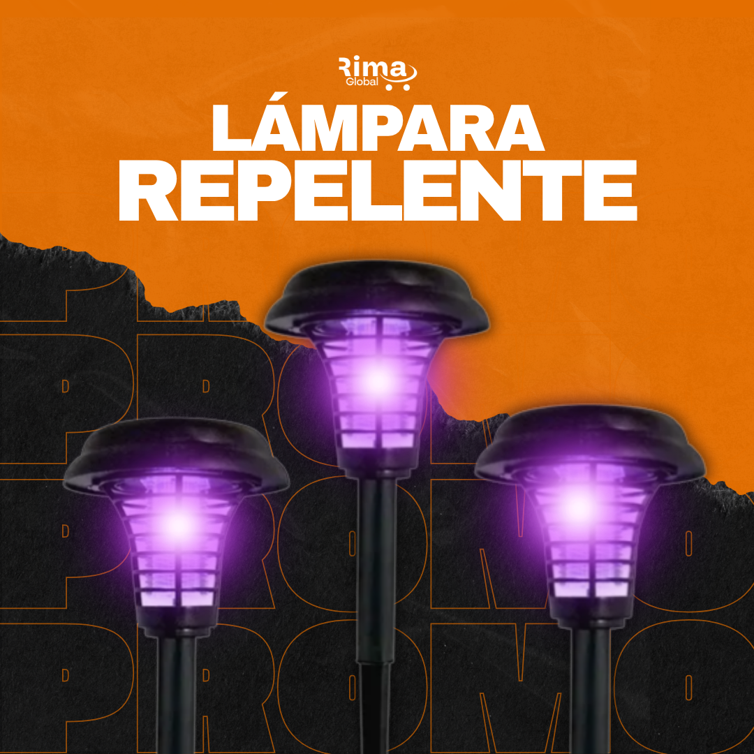 Lámpara Solar CasaTaref - Ilumine su patio sin mosquitos