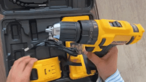 Taladro Profesional 48V – Trabajo Sin Cables – Potencia Real Desde el Primer Uso