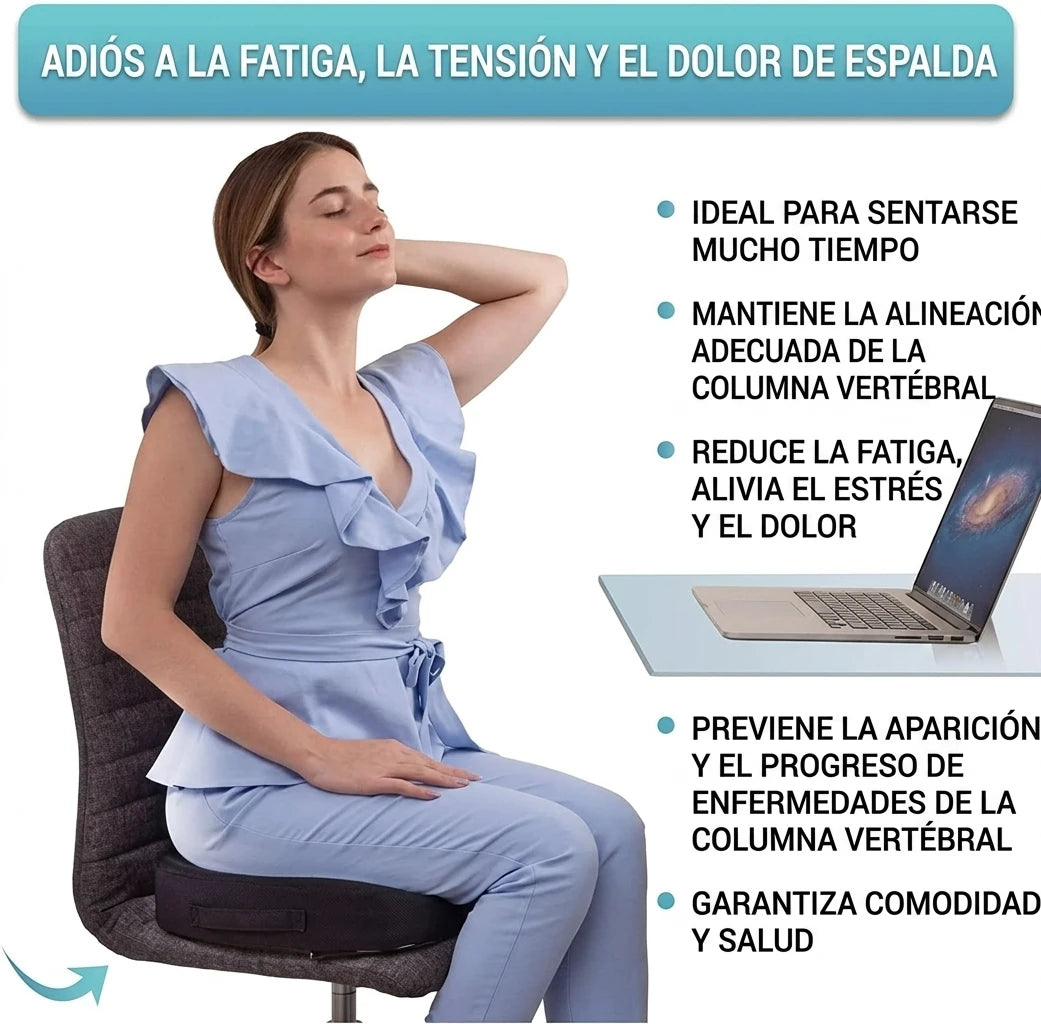 Cojín Ortopédico Tipo U - Siéntate Sin Dolor Todo el Día