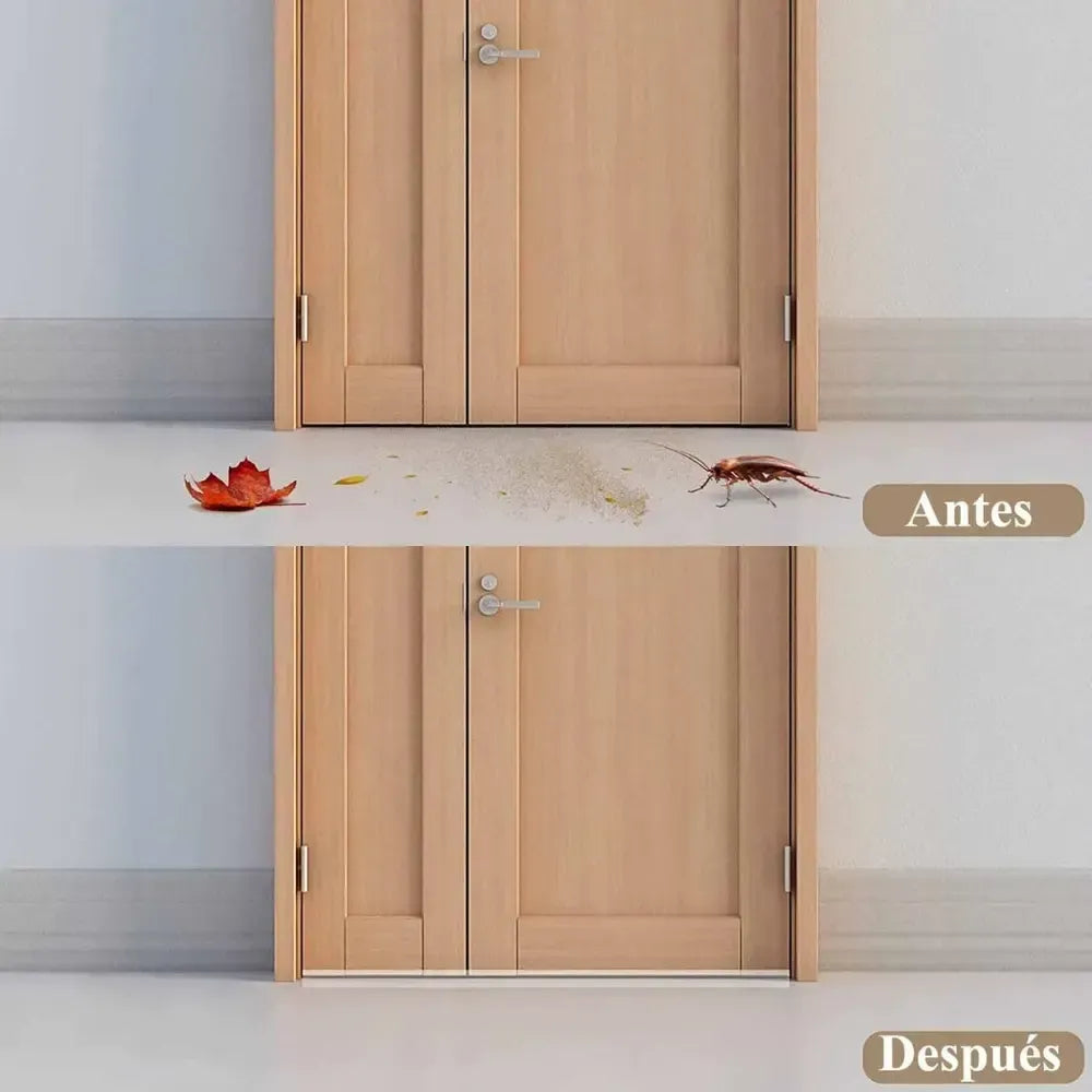 Burlete Autoadhesivo de Silicona – Sella Puertas y Ventanas – 5 Metros