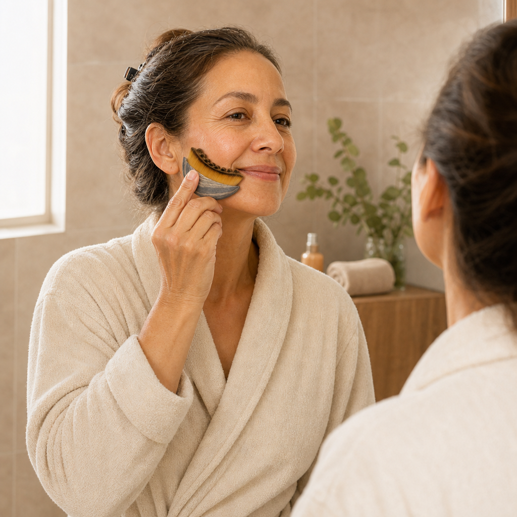 Cepillo Linfático Facial - Rostro Desinflamado y Definido