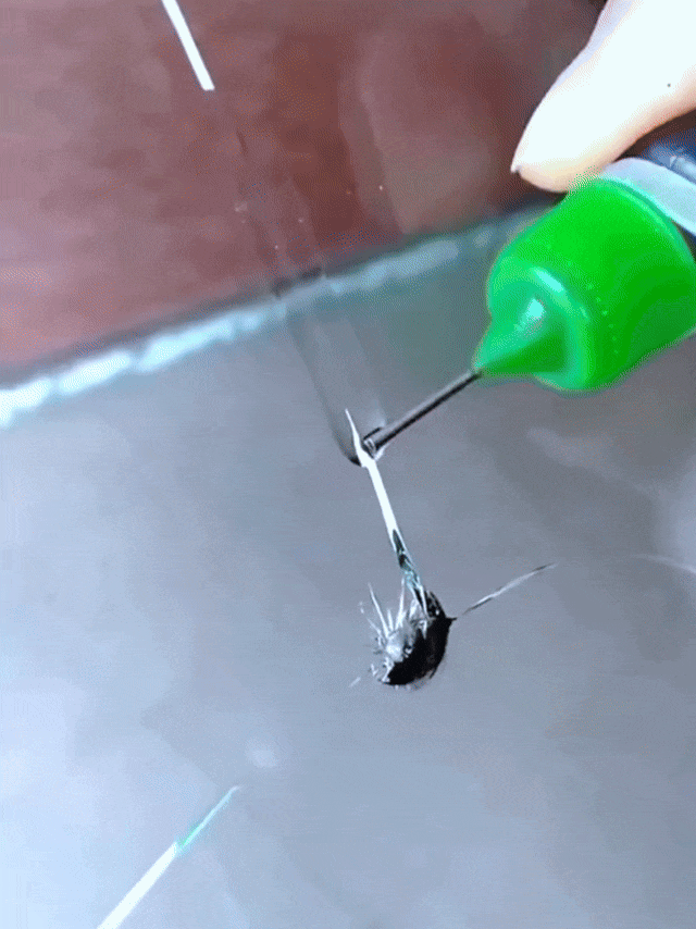 Líquido Reparador de Vidrio – Sella Grietas – Evita Cambiar el Parabrisas en Minutos