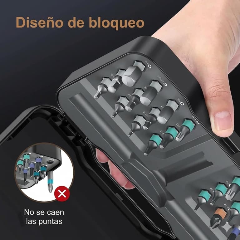 Destornillador Magnético 24 en 1 - 40% OFF - Original