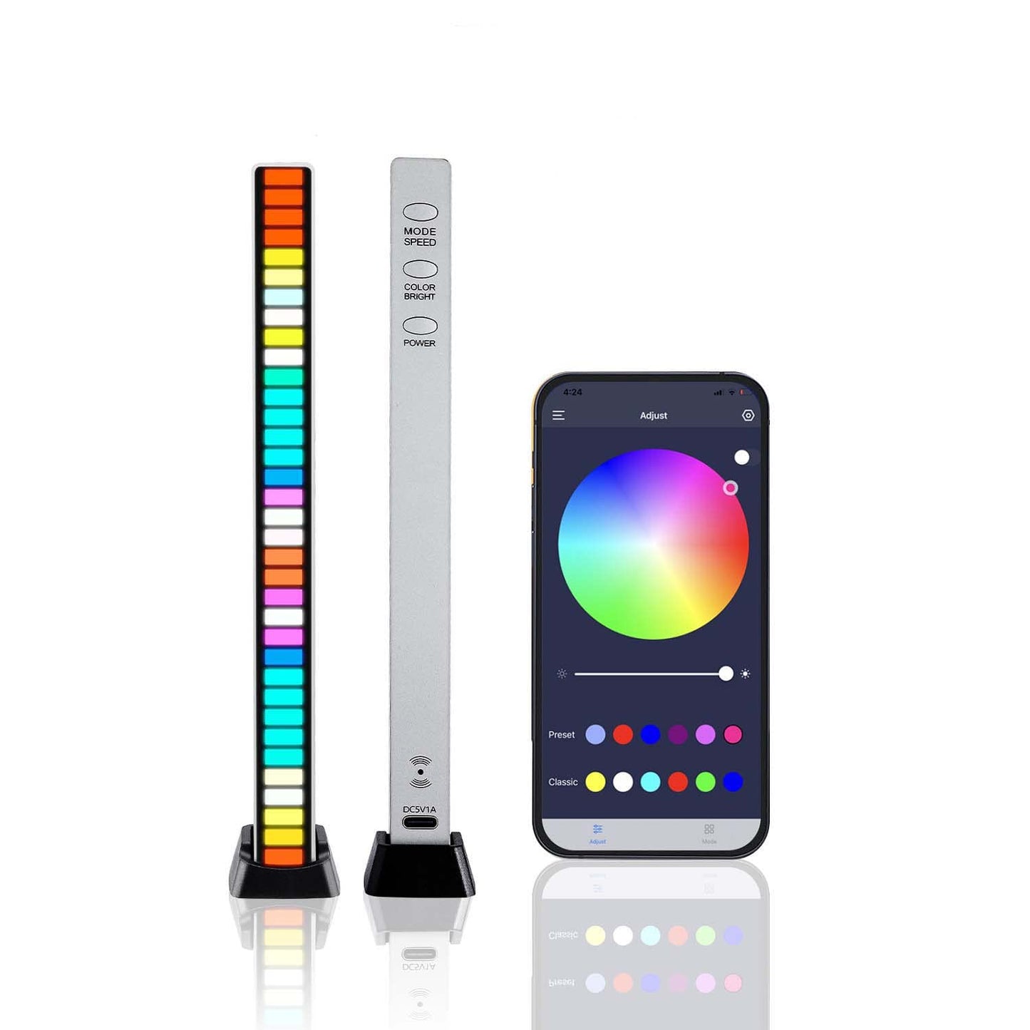 Barra LED RGB – Sincroniza Luces con tu Música – Transforma tu Cuarto en Segundos
